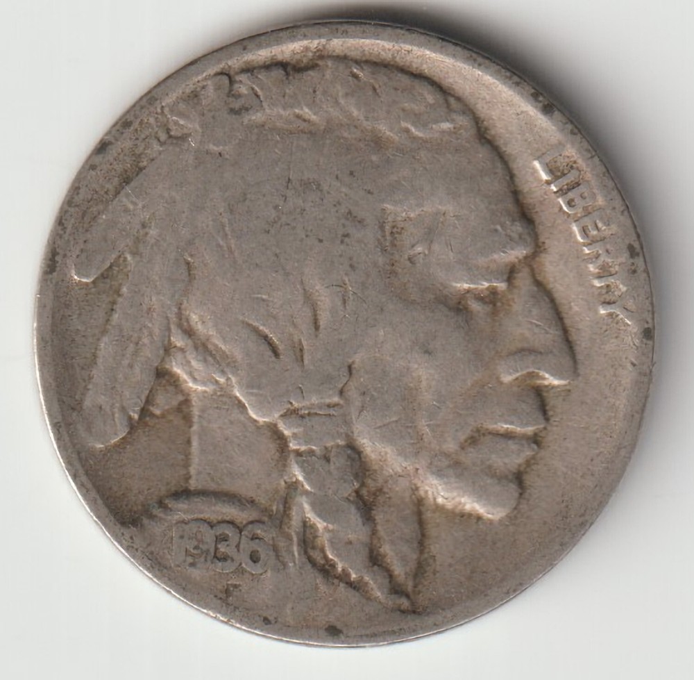 1936-S Buffalo Nickel @