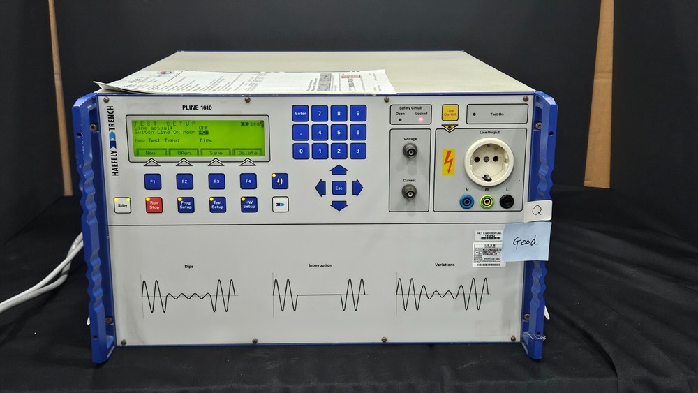 HAEFELY PLINE1610 (Interrupt Tester)