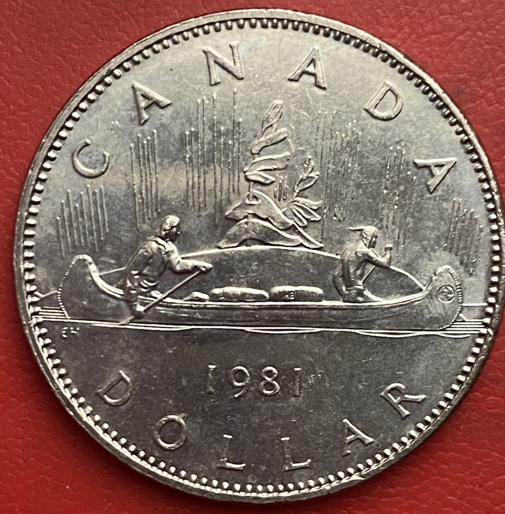 Canada 🇨🇦 1981 $1 One Dollar coin