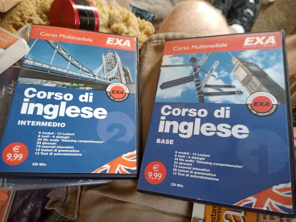 Corso Di Inglese Base & Intermedio CD Windows Rom