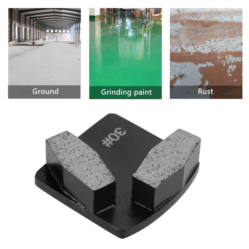 Grit 30 Medium Trapezoid Concrete Grinding Pad Grinding Disc New
