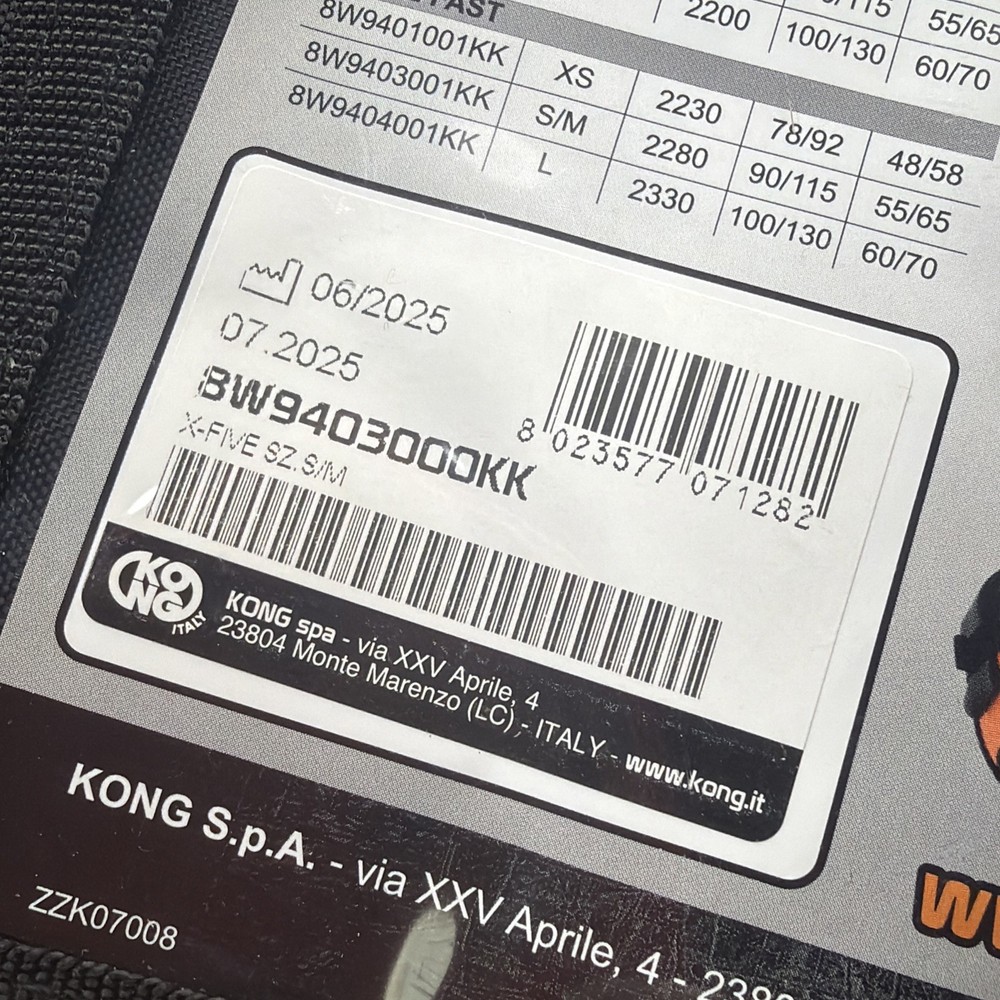 Kong X-FIVE Harness S/M