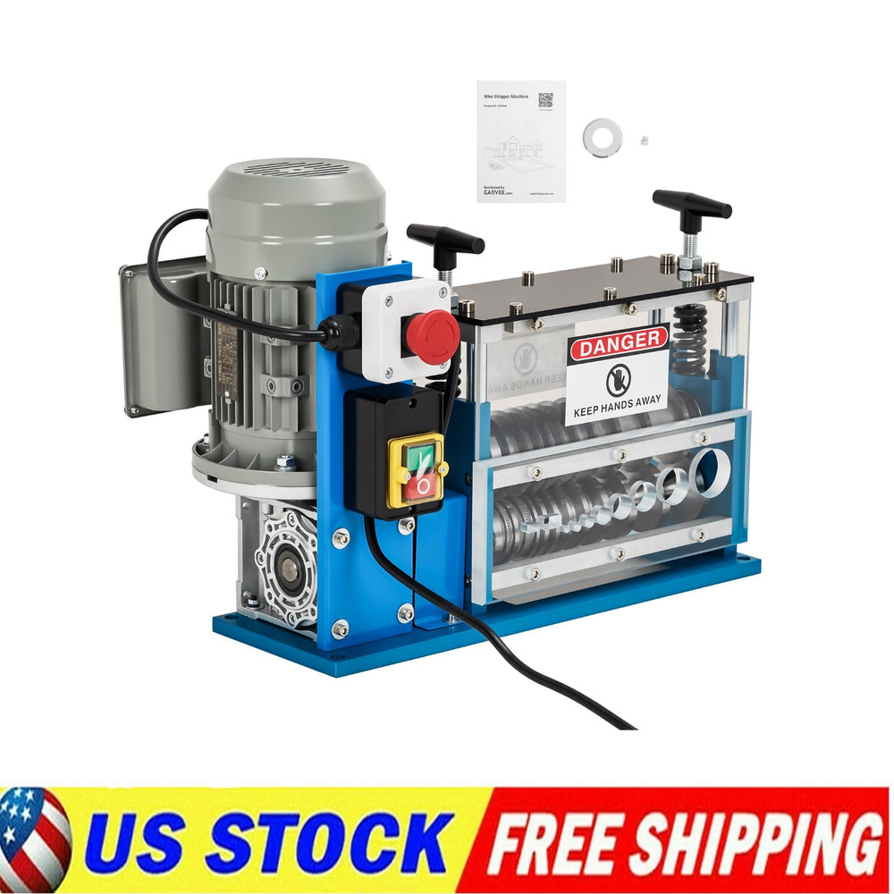 🔝Automatic Scrap Cable Stripper Electric Wire Stripping Machine Copper Recyclin