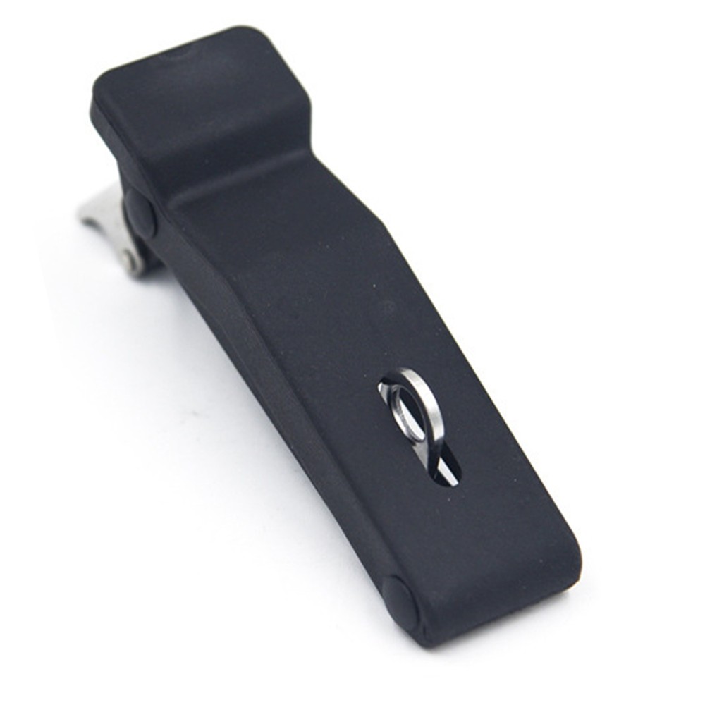 3.8" Flexible Door Latch Lock Replacement Soft Rubber Black Over-Center Tool