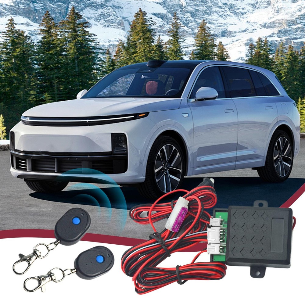 Universal Car Engine Immobilizer Lock Anti Robbery System Anti-stealing Alarm