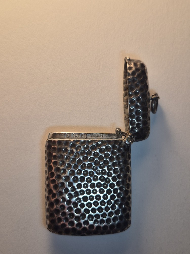 Antique Sterling Silver Match Safe/Vesta