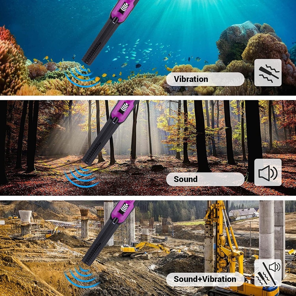 Metal Detector Pinpointer Waterproof Handheld Pin Pointer Search Finder Probe