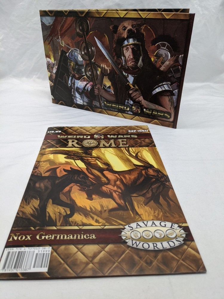 Weird Wars Rome Nox Germanica Adventure And DM Screen
