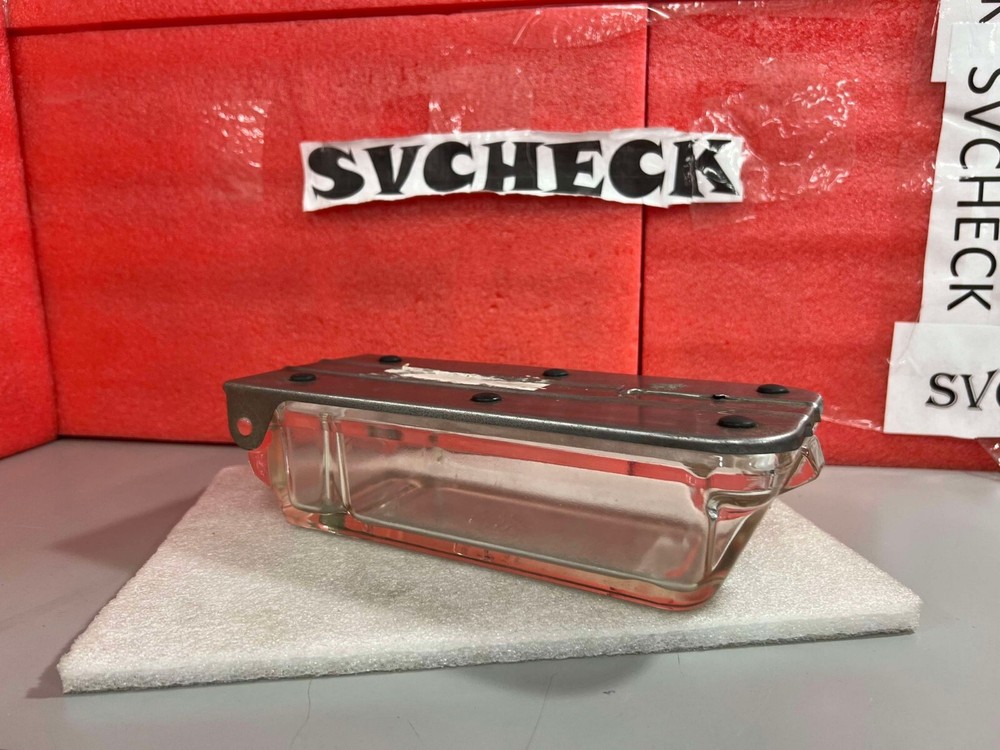 BP Medical Tool Sterilizer Pyrex B-4 Glass Lidded Autoclave