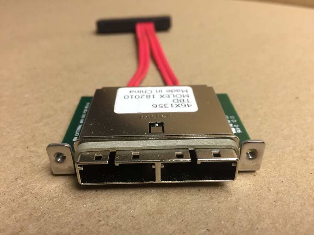 IBM External Mini-SAS Controller 46X1356 TBD Molex 182010
