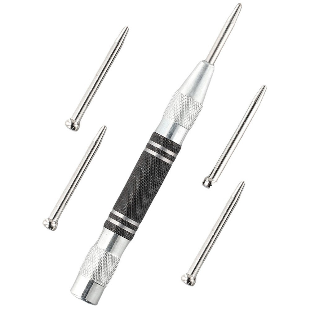 Adjustable Spring Loaded Drill Tool with 4 Needles Quality Construction