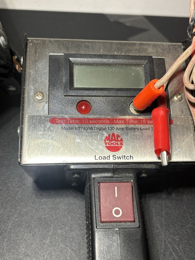 Mac Tools 130 Amp Digital Battery Load Switch Tester BT7400A