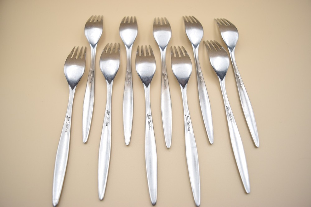48pc Lyon Cortez Aztec Flatware Set Knives Serving Spoon Dinner Forks Tablespoon