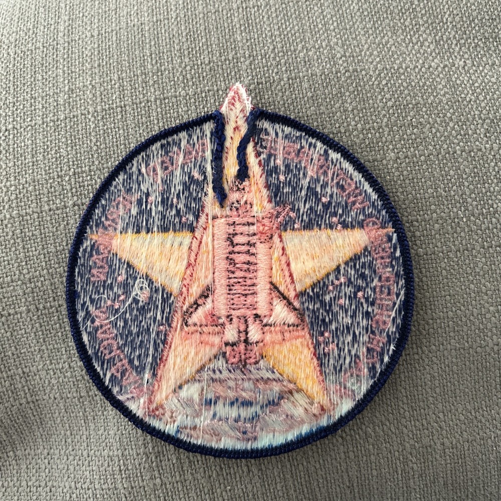 NASA Patch Space Shuttle Columbia STS-52 Veach Sheperd Wetherbee Baker Jernigan