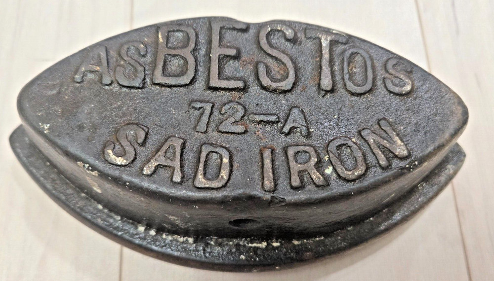 Vintage Sad iron by Asbestos, 72-A