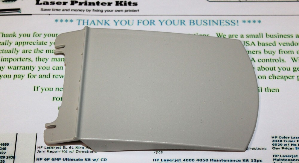 RB2-3410 HP LASERJET 3100 3150 PAPER OUTPUT TRAY BEHIND SCANNER INPUT SUPPORT