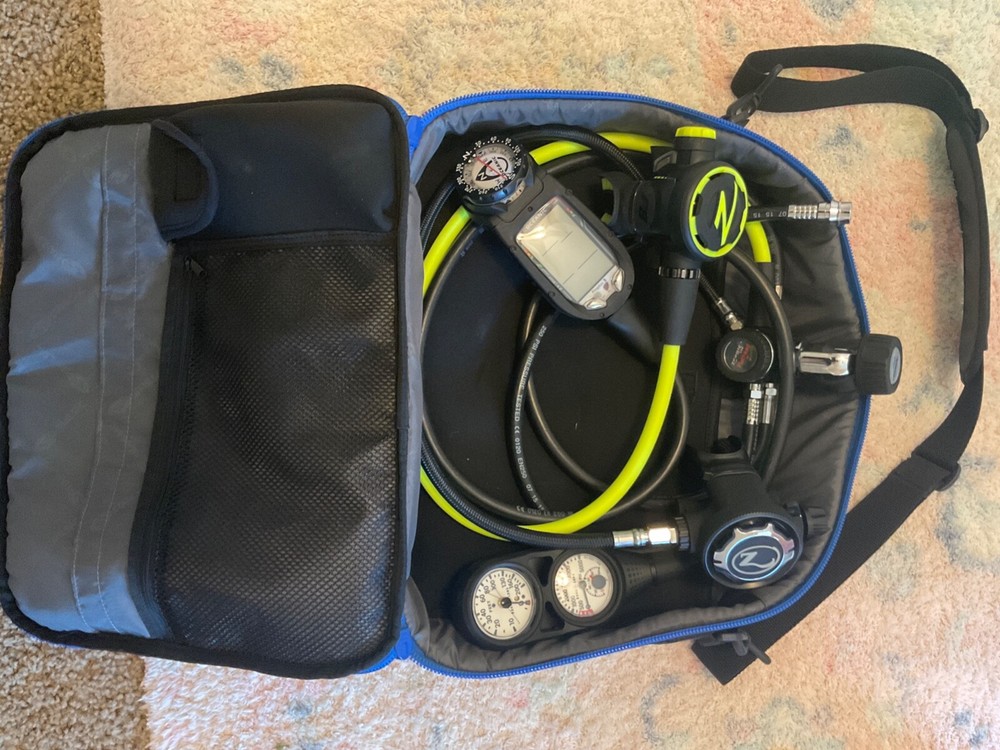 Zeagle Stage 1 and 2 Dive regulators with Oceanic pro plus 3 dive computer