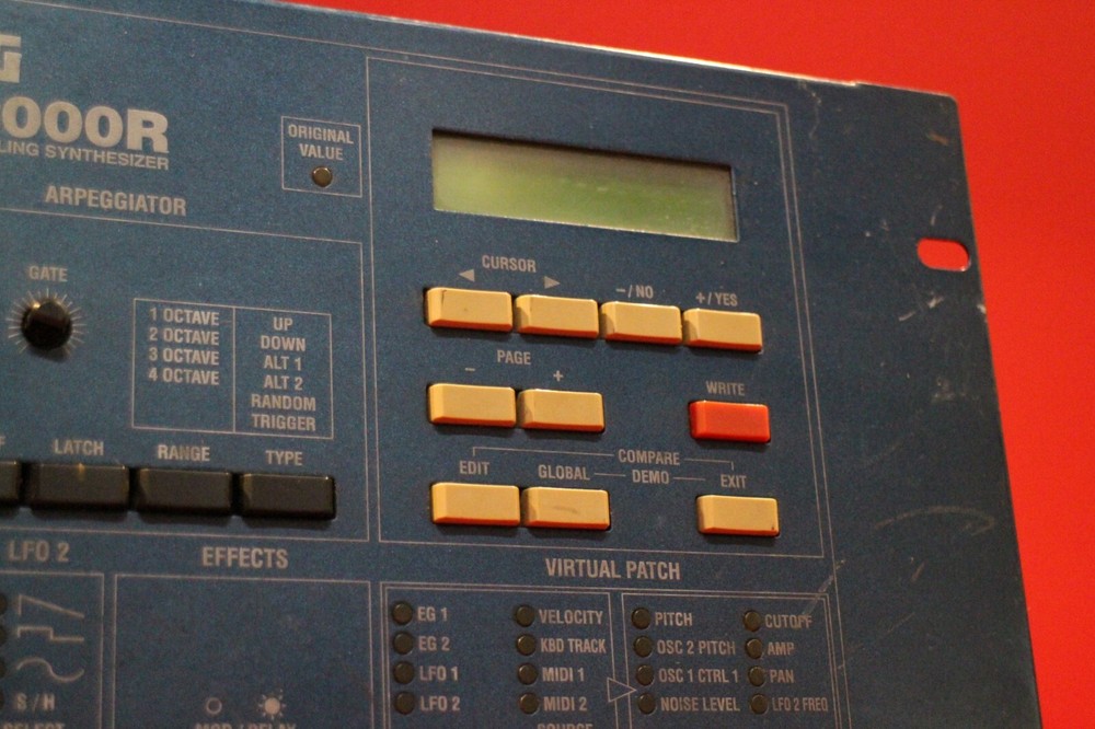 USED KORG MS2000 MS 2000 R Analog Modeling Synthesizer Module U2362 240911