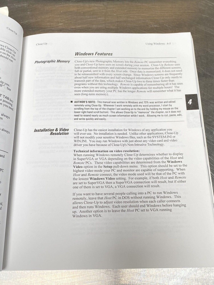 Norton-Lambert Close-up Modem Remote Software - Users Guide / Instruction Manual