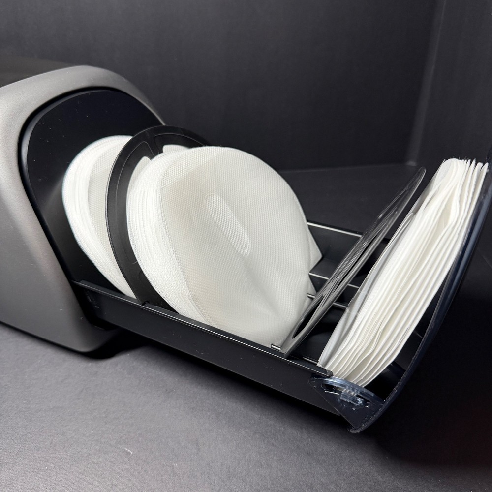 Vintage Desktop CD DVD Disc Case Push Open Retractable Holder Storage
