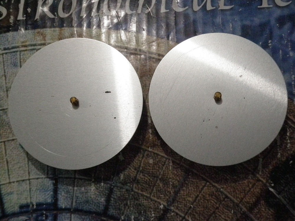 Meade ETX90RA Astro Declination Arm Knob LEFT Right Side Small Silver Star