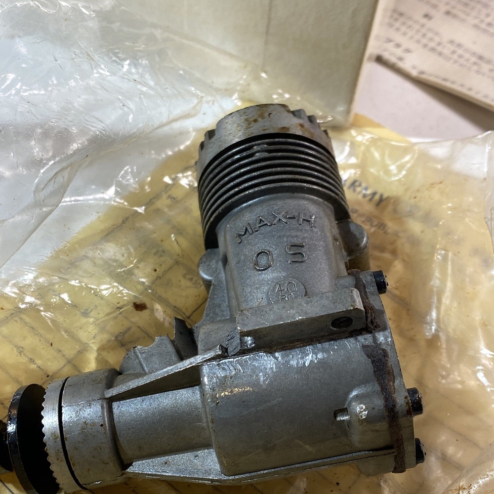 O.S. MAX 40 H W/ Original Box & Paperwork