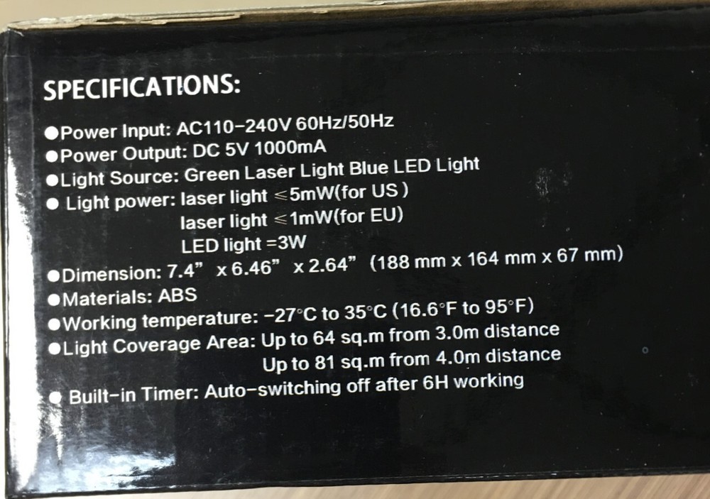 Kingtoys - Star Projection Lamp