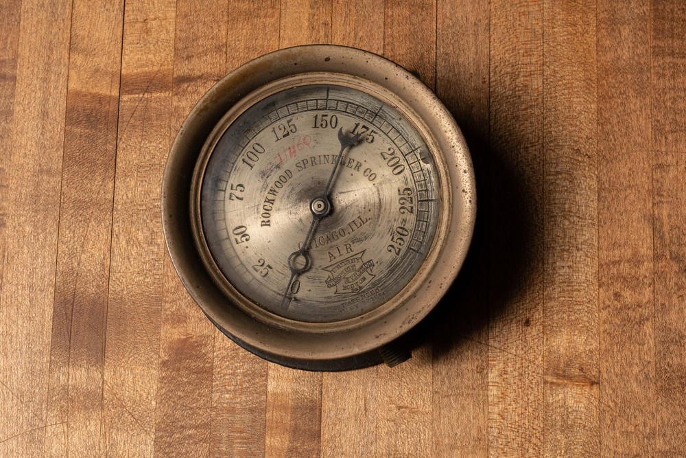 Automatic Maritime Fire Suppression Gauge