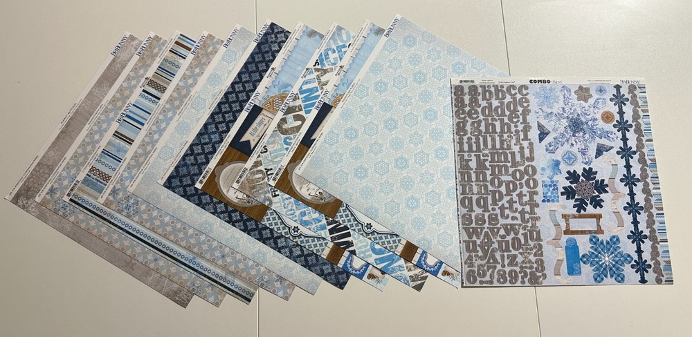 Bo Bunny 12 x 12 Misc Paper Kits-Multiples Variations Available- U Choose