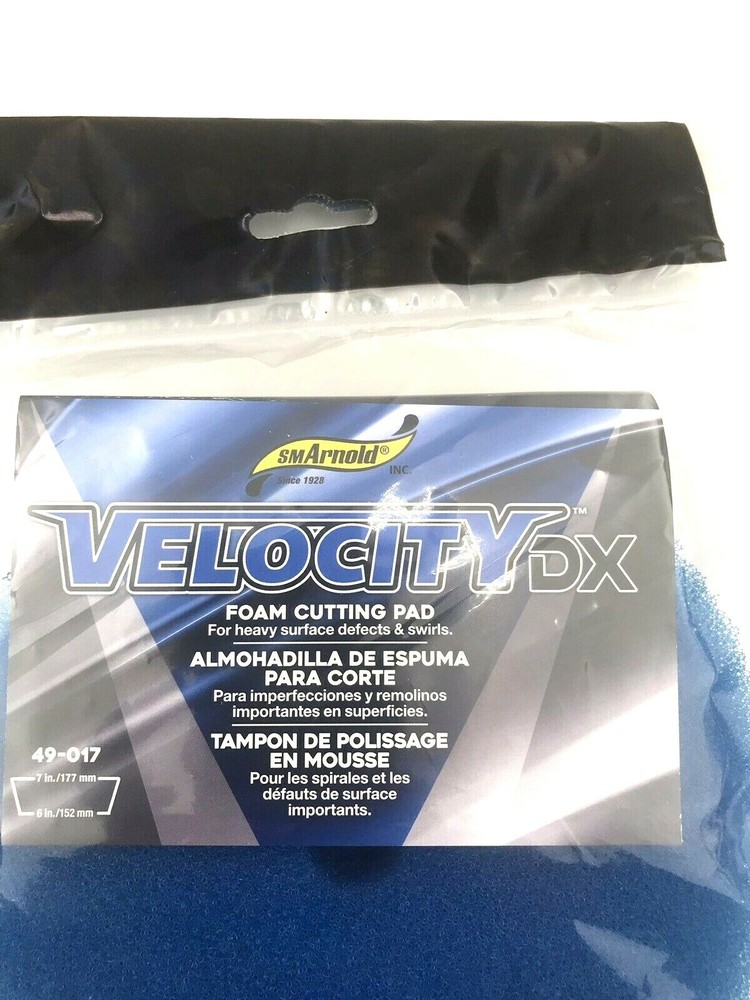 Buffing Foam pad Velocity DX 7" for removing moderate surface defects