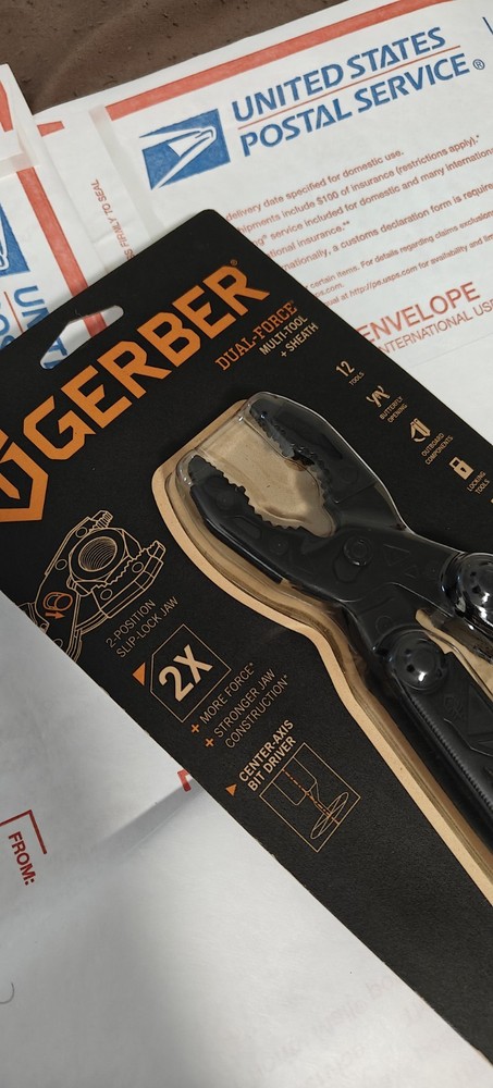 Gerber Dual Force Black Oxide New In package never opened