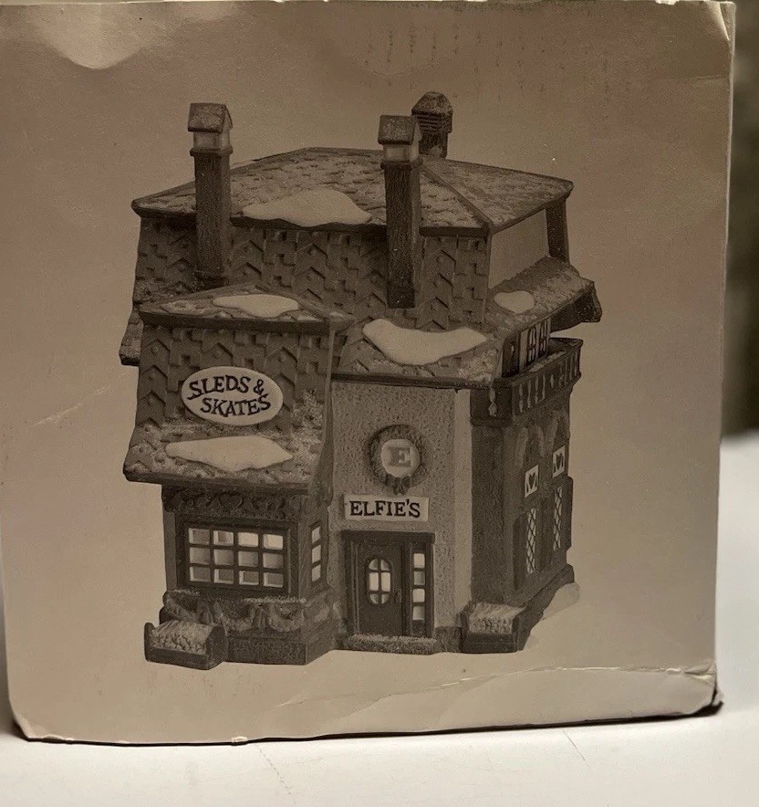 Dept. 56 North Pole “Elfie’s Sleds & Slates”