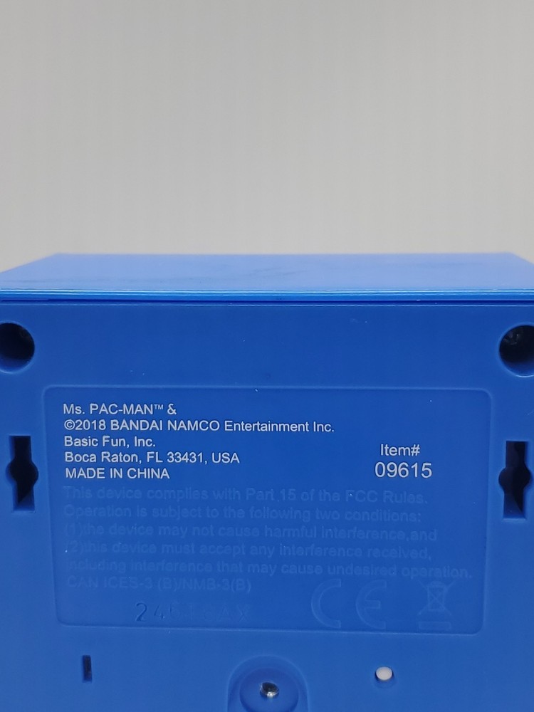 Ms Pac Man Hand Held Mini Arcade Video Game Works see Video 2018