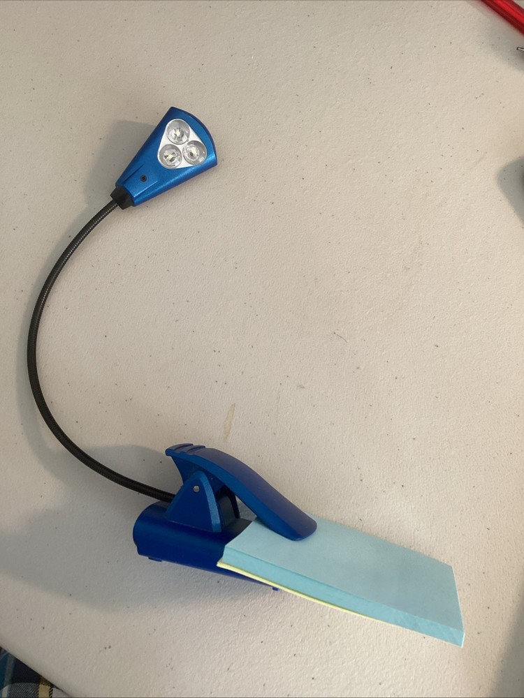 small lightweight reading lamp flexible gooseneck led light