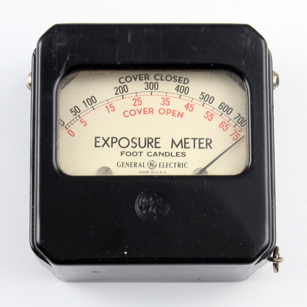 General Electric Foot Candle Exposure Meter - Works!