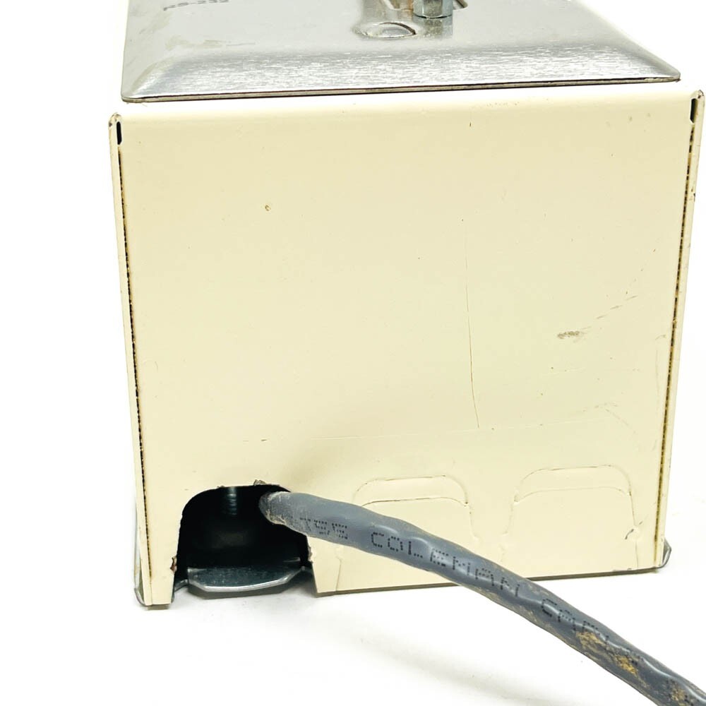 Vintage Camera Control Unit with Ethernet Cable