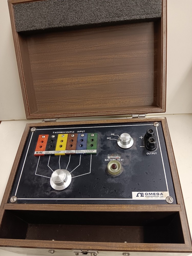 VINTAGE OMEGA THERMOCOUPLE TESTER