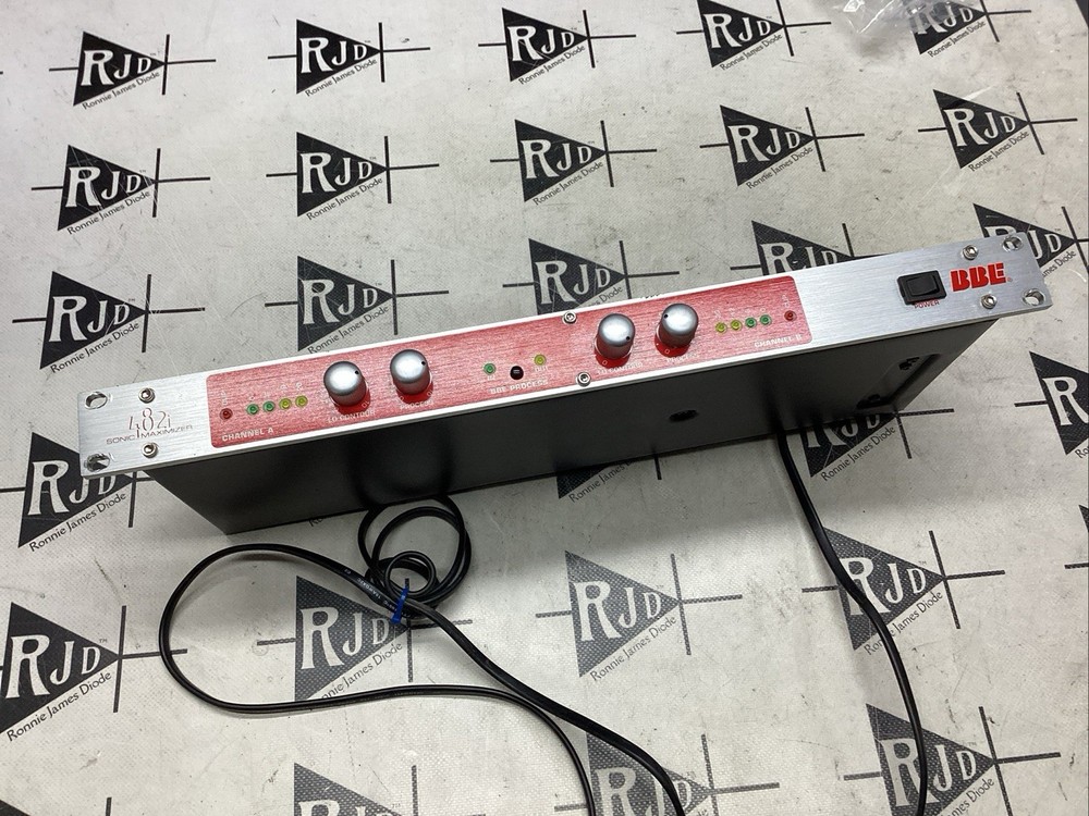 BBE 482i Sonic Maximizer 2 Channel Signal Processor Rack Mount