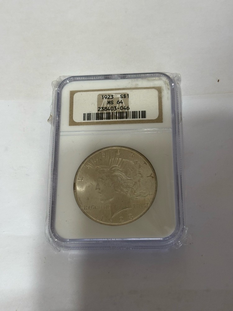1923 Peace Dollar NGC MS64 And Very Nice