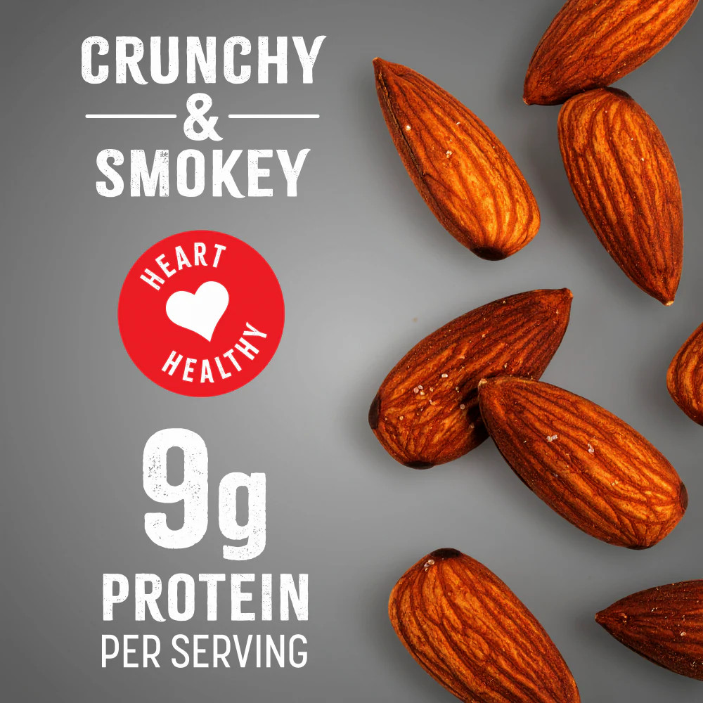 KG Salted Smoke Flavored Almonds 1.5 oz - 5 Pack
