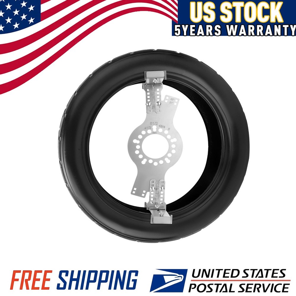 Wheel Fitment Testing Tool New 14"-20" 5-Lug Pattern Silver