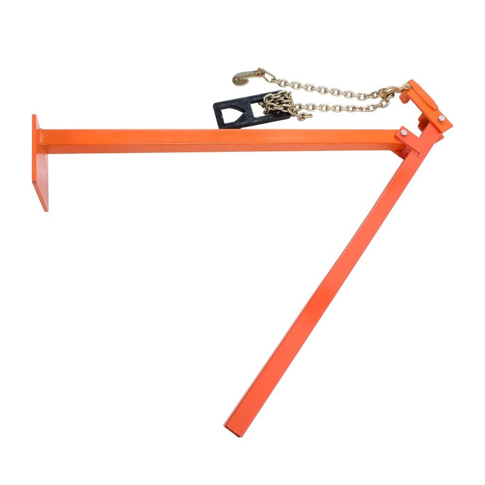 36in T Post Puller Heavy Duty Fence Post Pullers with Puller Plate & 47in Chain