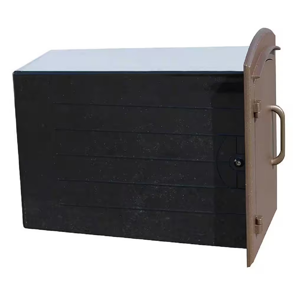 Manchester Non-Locking Column-Mount Mailbox