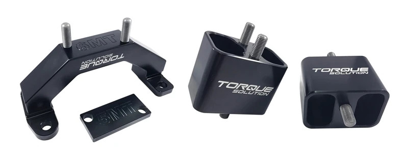 Torque Solution Solid Billet Engine/Trans Mount Kit Subaru WRX/STI