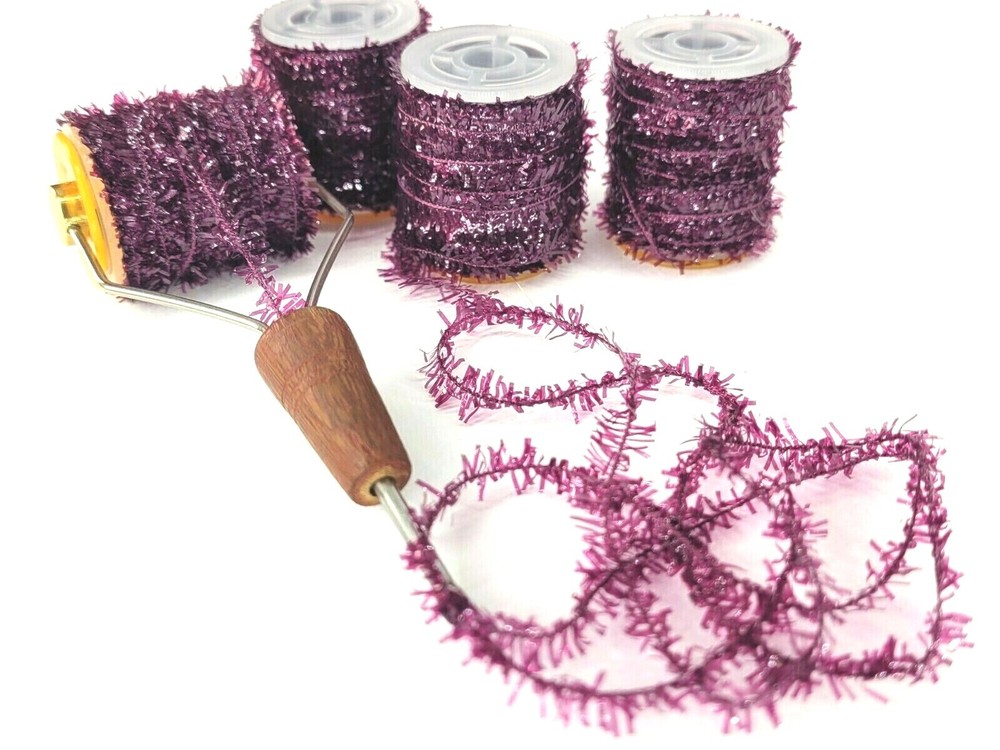 MICRO TINSEL CHENILLE - Premium Fly Tying Material - Small Chenille - 18ft. New