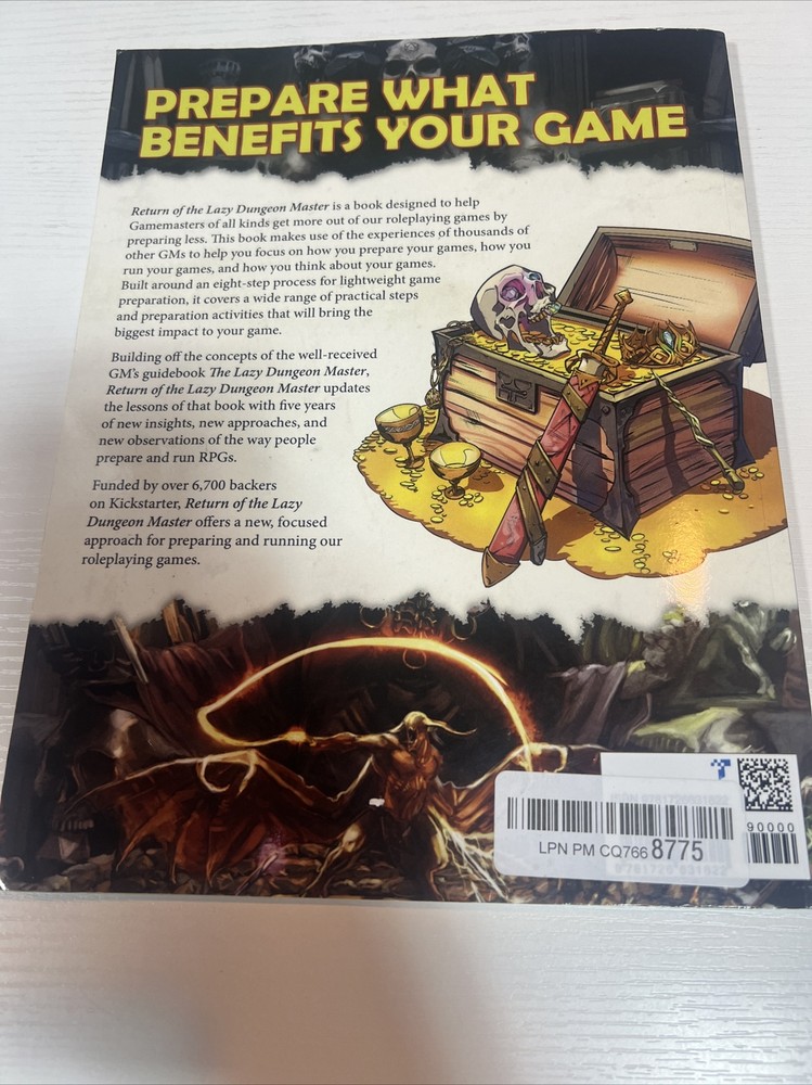 Mike Shea RPG Reference Return of the Lazy Dungeon Master EX