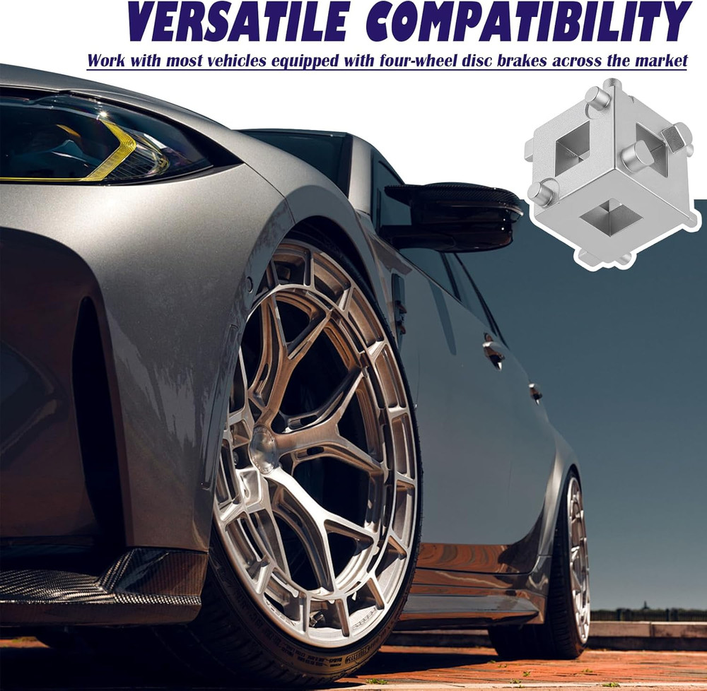 3/8 Inch Disc Cube Brake Caliper Compression Tool,Caliper Piston Compressor Tool