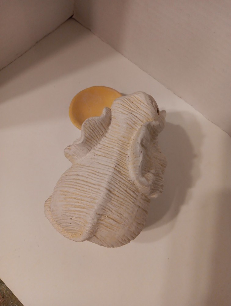 Unfinished Ceramic Bisque Elephant Ring Holder