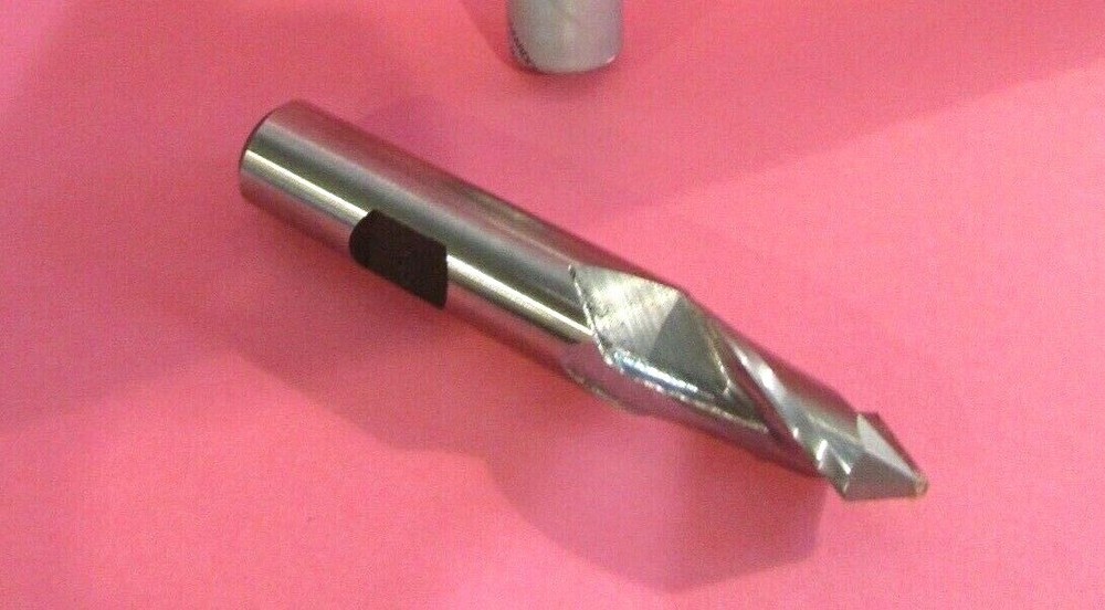 1" DRILL POINT END MILL