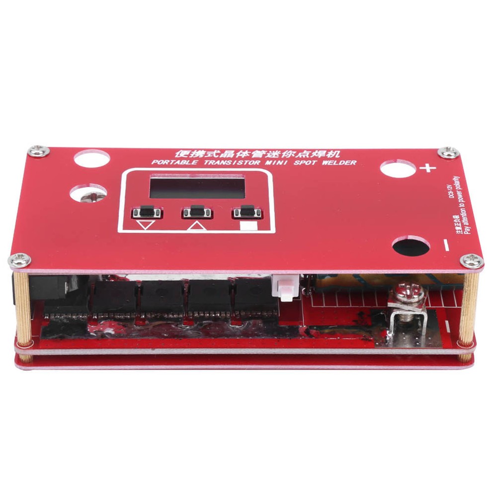 Spot Welder Portable Transistor Small Spot Welder LCD Screen Parameter Display